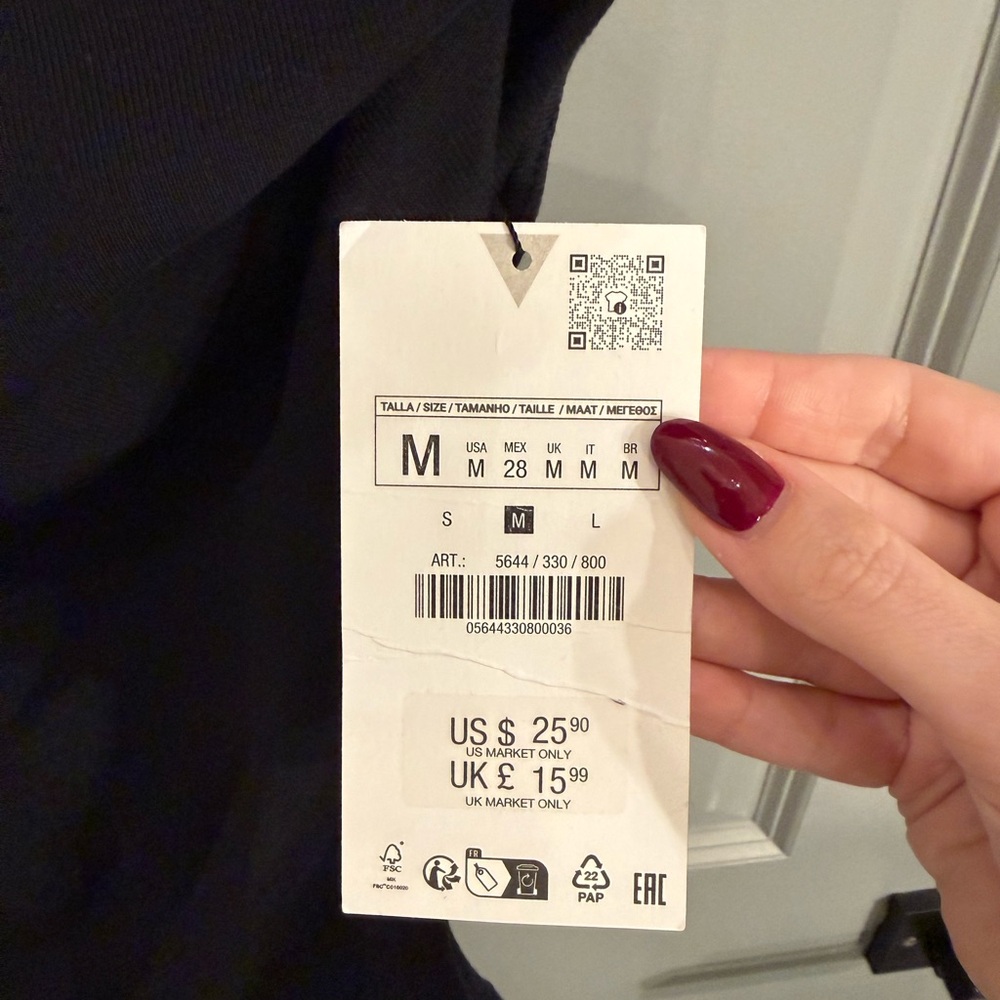 NWT Zara top - Picture 3 of 4